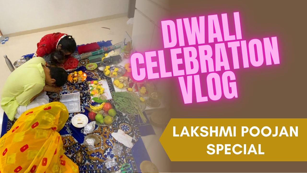 Diwali Celebration Vlog | Diwali Poojan | Vicky D Parekh & Family