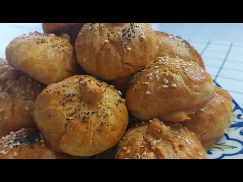Самса "Минутка". Самса на кефире. Легкий рецепт самсы.