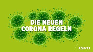 CSU LIVE - Die neuen Corona-Regeln: Wie es die nächsten Wochen weitergeht.