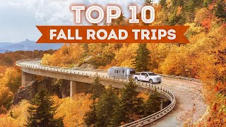 🍁 Top 10 Fall Road Trip RV Destinations (KYD)