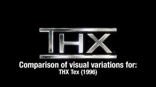 Comparison of visual variations of the THX Tex trailer [4K]