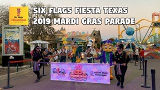 This mardi gras parade happens nightly at 6pm from january 19th thru
march 3rd on operating days.