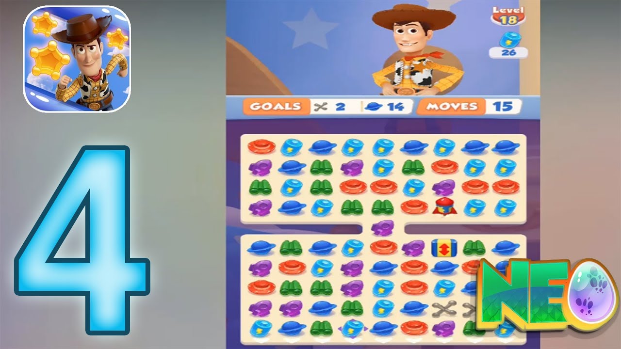 Toy Story Drop: Gameplay Walkthrough Part 4 - Level 17 - 20 Completed (iOS, Android)