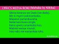 Alikiba_-_MAHABA(Lyrics video).