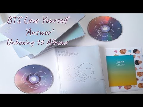 [UNBOXING] BTS (Bangtan Boys) 방탄소년단 Love Yourself 'Answer' S.E.L.F. + 12 more albums!