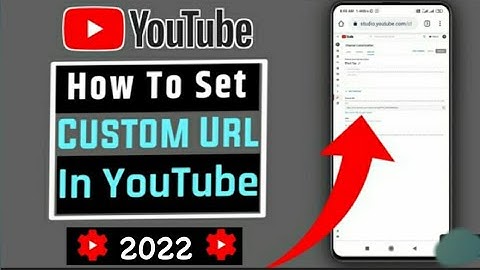 YouTube channel ke liye custom url kaise banaye । कस्टम यूआरएल कैसे बनाएं ।