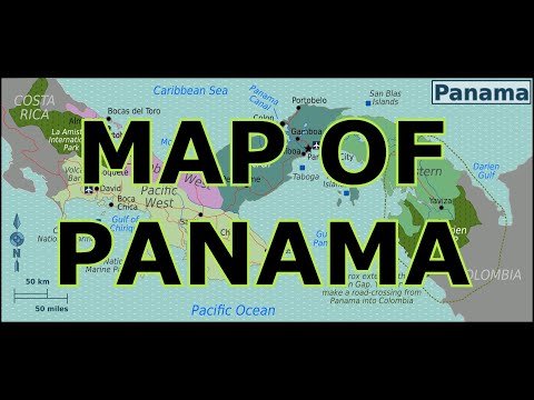 Video: Kur tieši atrodas Panama?