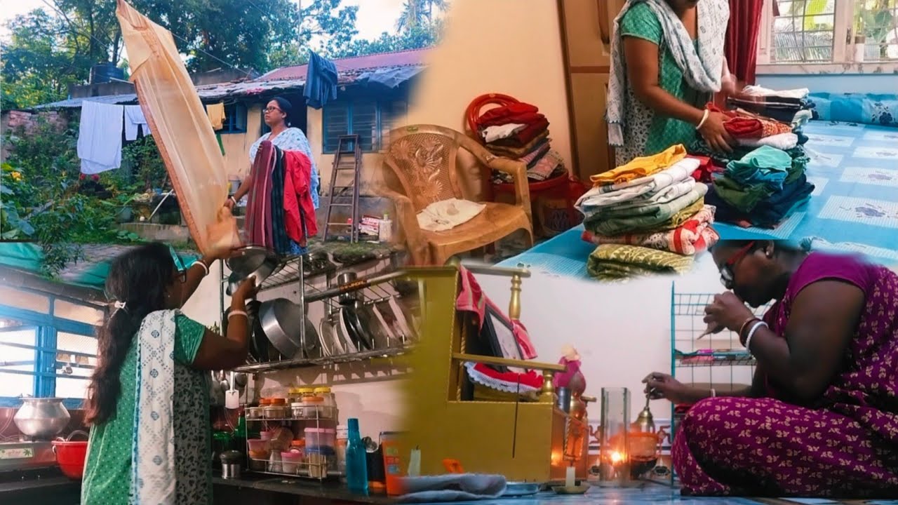 সরস্বতী পূজার দিন সকাল ৭টা থেকে সংসারের কাজকর্ম ছেলেকে রেডি করা সবটা নিয়ে যেভাবে ব্যস্ততায় কাটলো |