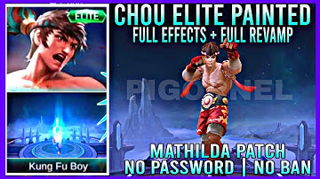 CHOU ELITE PAINTED SKIN SCRIPT FULL EFFECT + FULL REVAMP NO PASSWORD MATHILDA PATCH