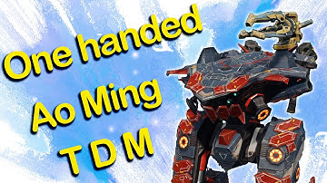 One handed striker Ao Ming war robots TDM Fafnir Siren gameplay WR robot