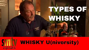 Whisky U - What are the Different Types of Scotch Whisky