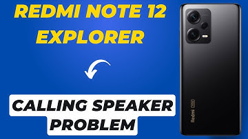 Redmi Note 12 Explorer Call Ear Speaker problem || Calling speaker not working
