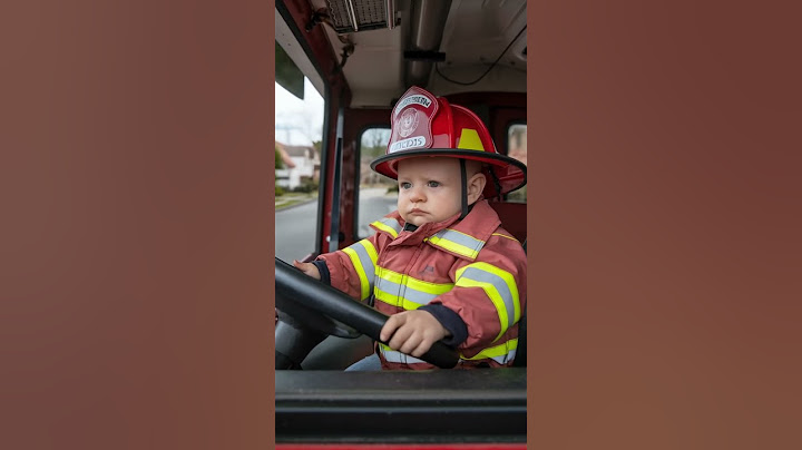 👏😍 World's Cutest Firefighter Saves Lives