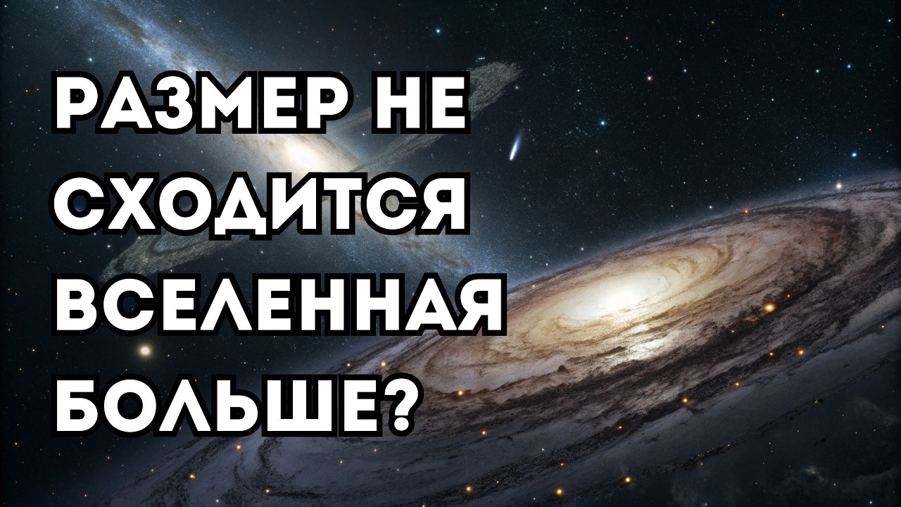 Мы ошибались в размерах Вселенной - она на 7% больше