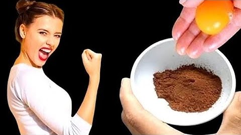 Coffee - Egg Mix Drink is the New Secret Recipe. Natural Energy Drink