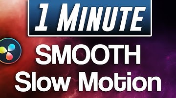 Smooth Slow Motion with 30 FPS Tutorial | Davinci Resolve 16