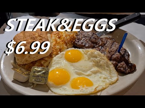 Steak and Eggs $6.99 Breakfast at Casino Pauma - Is it worth it? 🥩 🍳