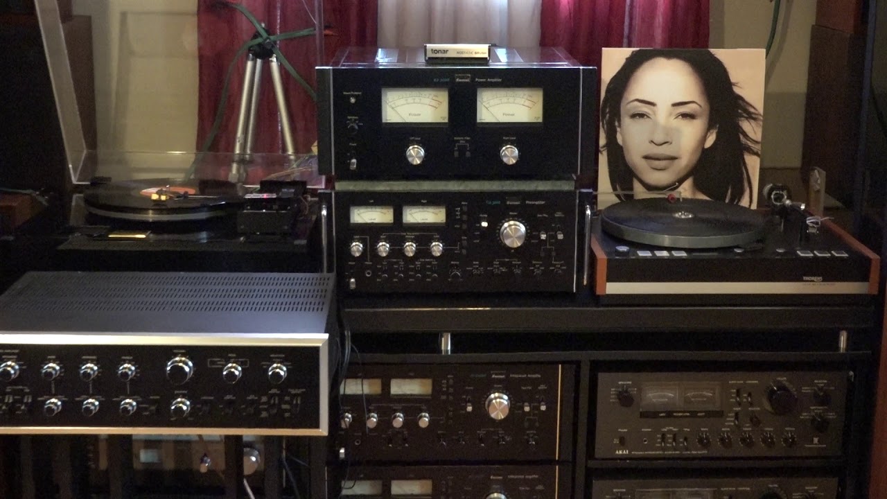Sade - Is It a Crime - Sansui au 9500 - Braun L1030 Speakers