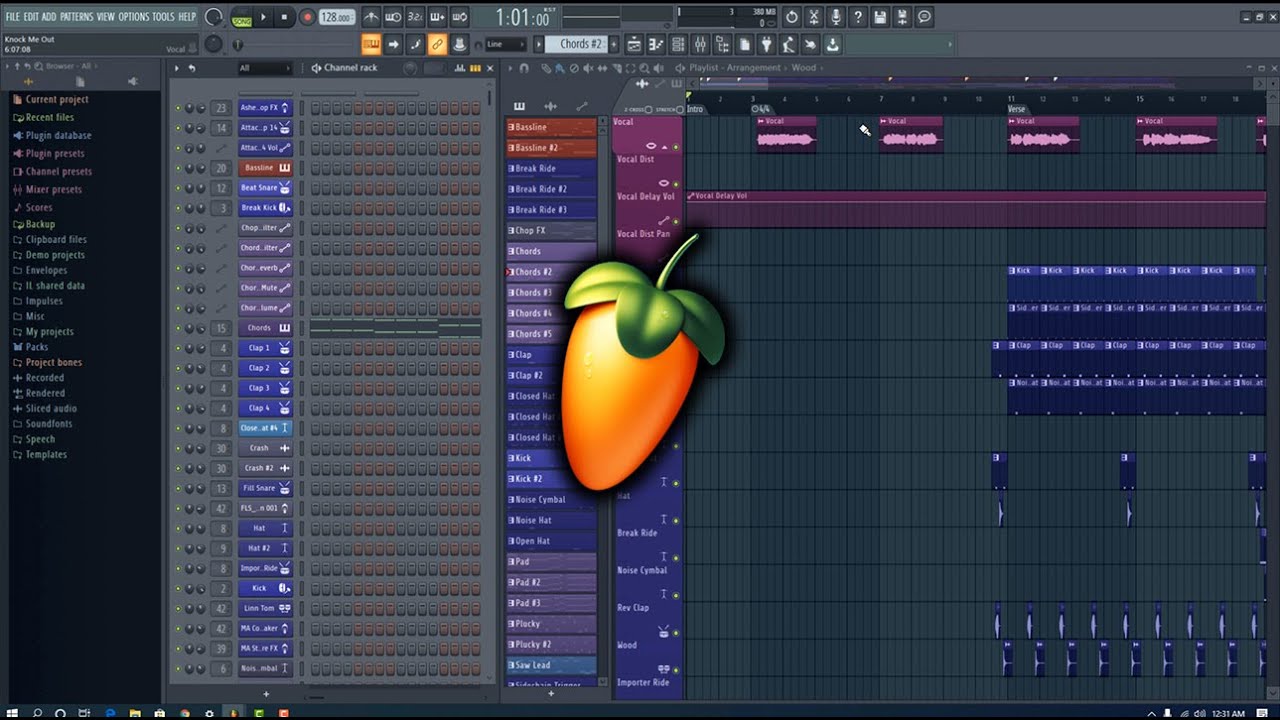 how to reset fl studio layout