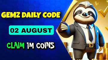 Gemz Daily Code Today 2 August | Gemz Daily Cipher Code | Gemz Daily Code 2 August