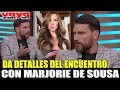 Julián Gil da detalles de su encuentro con Marjorie de Sousa en el avión.