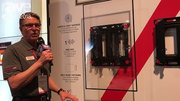 DSE 2018: Peerless-AV Demos Its Supreme Video Wall Mount With Quick Release