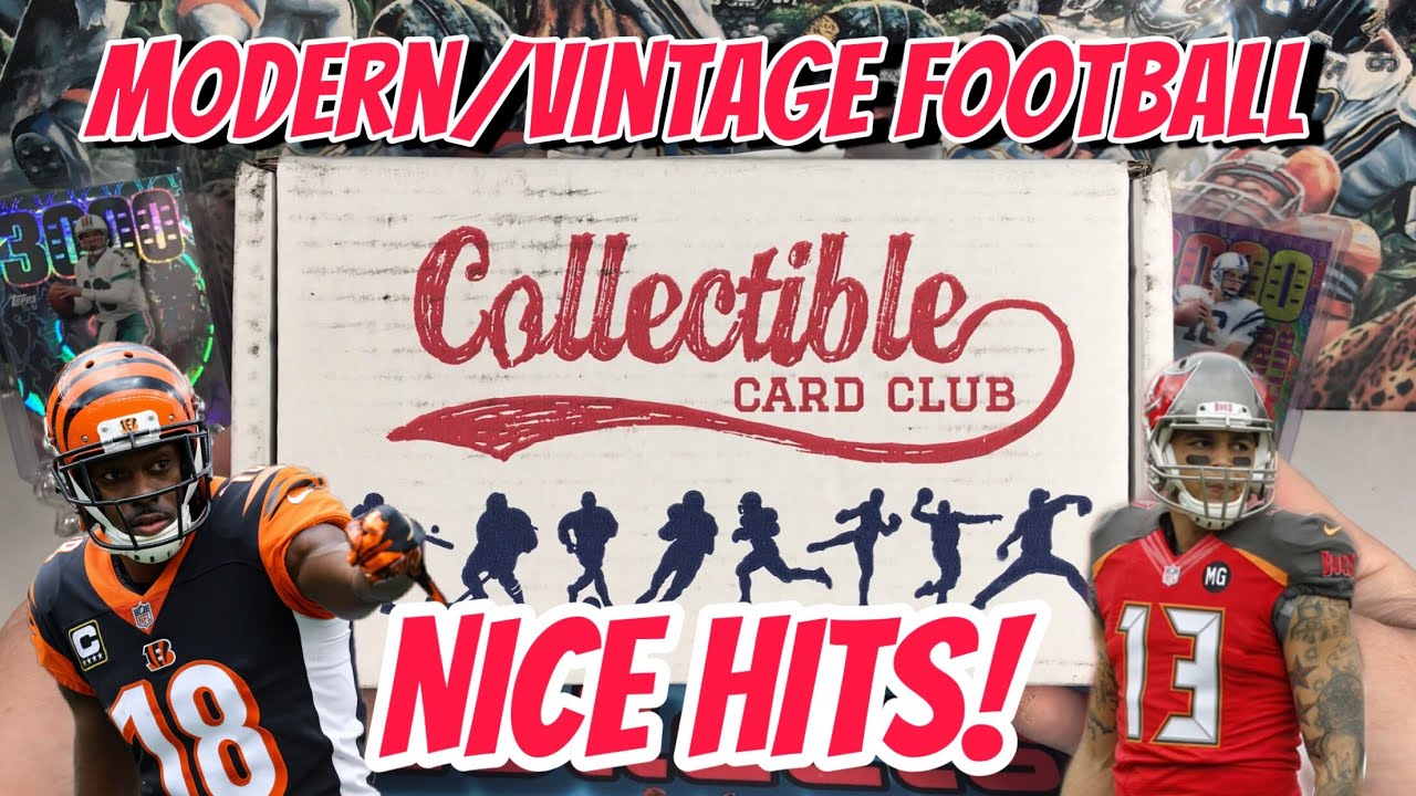 Collectible Cards Club Modern Vintage Football Best Box So Far YouTube collectible-cards-club-modern-vintage-football-best-box-so-far-youtube
