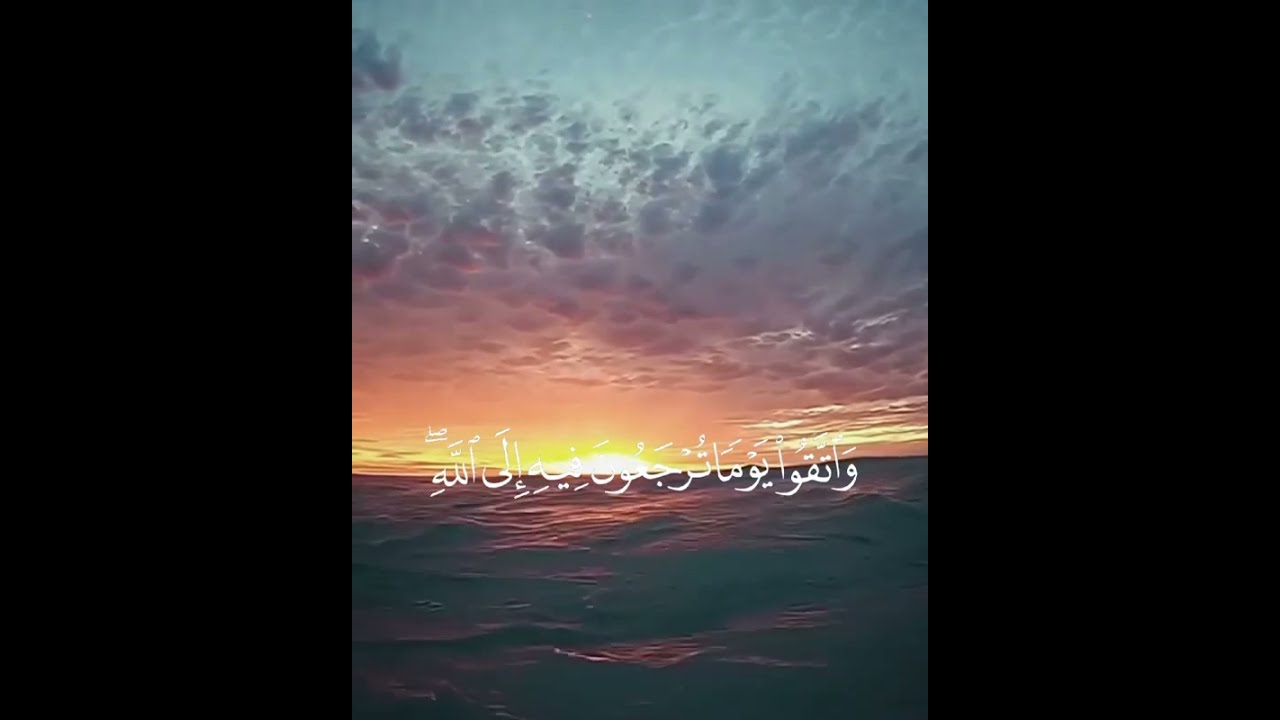 واتقوا يوما ترجعون فيه إلى الله | سورة البقرة | القارئ طارق محمد