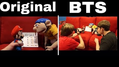 SML Movie: Jeffy The Good Boy! BTS and Original Side By Side!