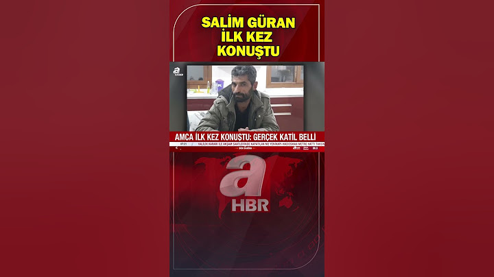 Narin Güran'ın amcası Salim Güran İlk kez konuştu! | A Haber