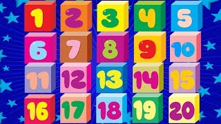 Count from 1 to 20 | Count down from 20 to 1 | 從一數到二十 ...