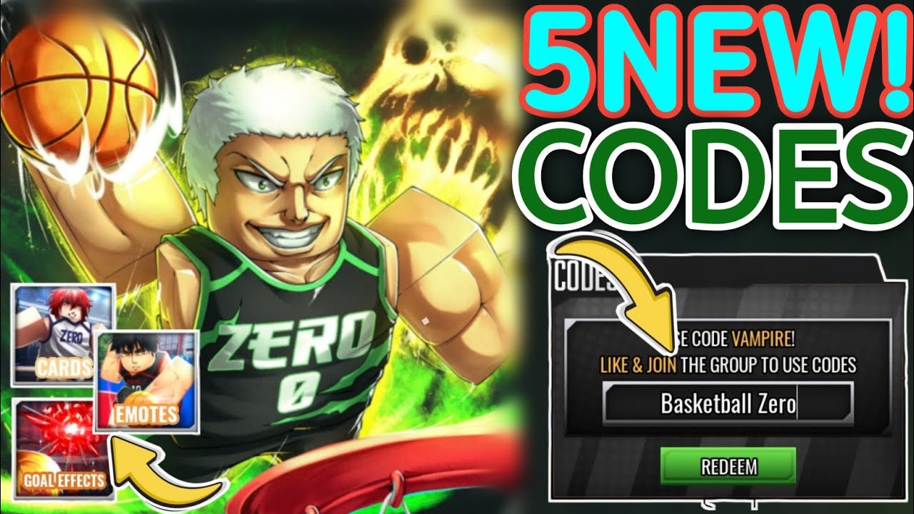 🎁 НОВЫЕ 🎁 ВСЕ РАБОЧИЕ КОДЫ для Basketball Zero в ноябре 2025 года - Коды Roblox Basketball Zero 2025