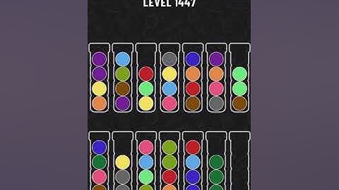 【Ball Sort Puzzle】Level.1447