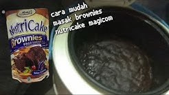 cara mudah masak brownies nutricake magicom - Durasi: 6.12. 
