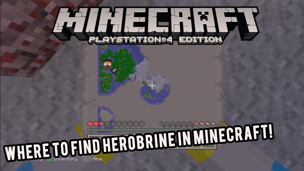 HOW TO SPAWN IN HEROBRINE MINECRAFT 100% REAL PS3/XBOX 360 / PC EASY