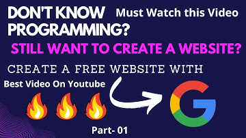 Create a Stunning Website with Google Sites | No Coding Required! | CodeCraze | In Hindi