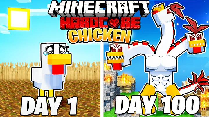 I Survived 100 DAYS as a CHICKEN in HARDCORE Minecraft! - DayDayNews