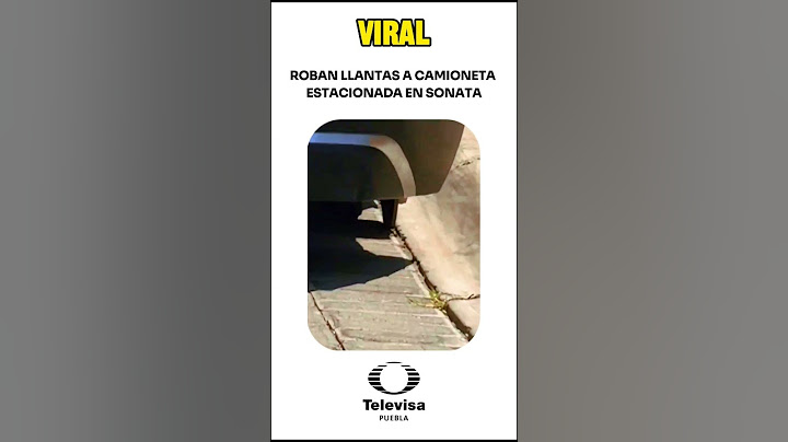 ¡Increíble! Roban llantas a camioneta estacionada en Sonata