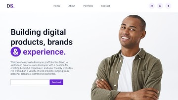 How to Make a Personal Website with HTML and CSS for Web Development | Step-by-Step Guide