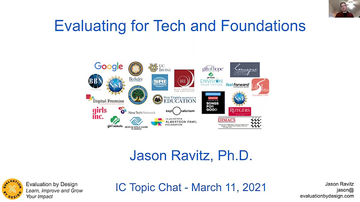 IC Topic Chats -  Evaluating for Tech and Foundati...