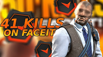 41 kills in 3000 ELO faceit CS2