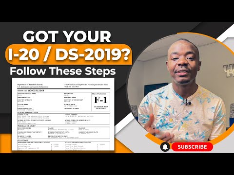 Important Steps To Get Your Visa After Receiving Your I-20 / DS-2019