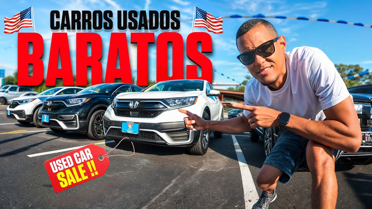 Asi de BARATOS son los CARROS USADOS en USA (2024)🇺🇸