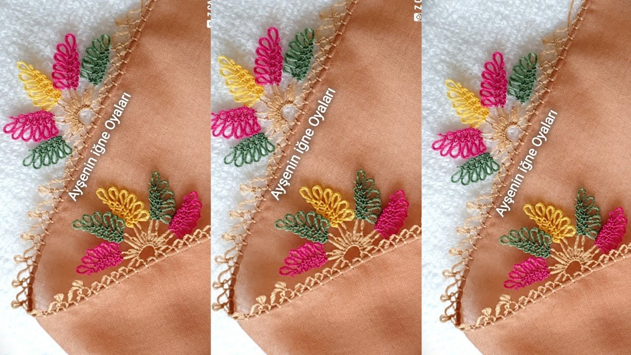 Abonelerimin çekimini  çok istediği çok güzel iğne oyası modeli