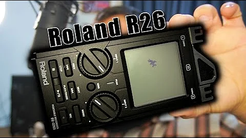 Roland R26 Portable Recorder Review/Tutorial.