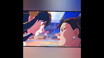 Amazing Fight Of Yor Vs Chun Li Spyfamily Anime Subscribe For More 