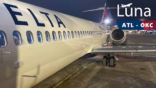 Delta Airlines Boeing 717-200 Flight From Atlanta to Oklahoma City