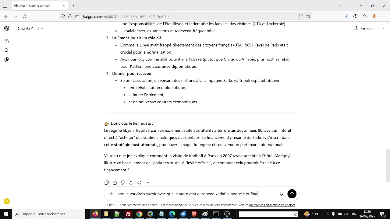 Sarkozy : 2 ans de prison pour un financement occulte, mais un chaos géopolitique bien plus lourd