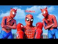 Superheros story  spiderman vs mystery toys  funny movie  by flife tv