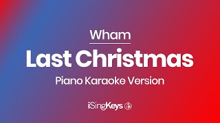 Last Christmas - Wham - Slow Piano Karaoke Instrumental - Original Key screenshot 4